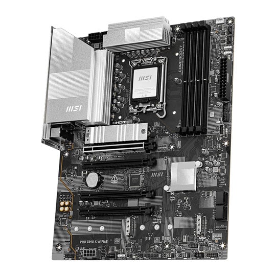 MSI PRO Z890-S WIFI6E Intel Z890 DDR5 PCIe 5.0 ATX Motherboard : image 3