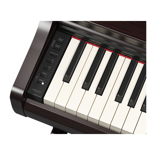 Yamaha YDP-166 Digital Piano - Rosewood : image 3