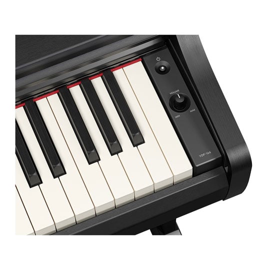 Yamaha YDP-166 Digital Piano - Black : image 4