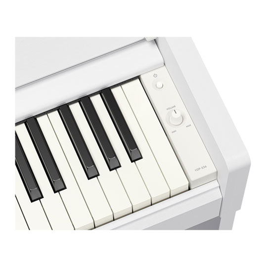 Yamaha YDP-S36 Digital Piano - White : image 4