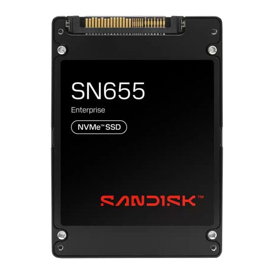 SanDisk SN655 61.44TB WUS5EC1C1ESP7Y3 ISE U.3 Enterprise NVMe SSD : image 2
