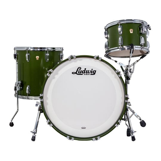 Ludwig 22" Classic Maple FAB Heritage Green
