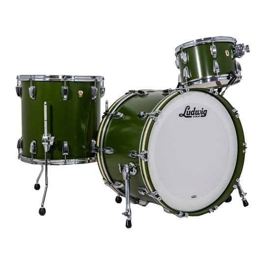 Ludwig 22" Classic Maple FAB Heritage Green