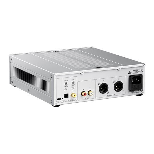 FiiO WARMER R2R Desktop R2R Tube Buffer and DAC (Silver) : image 2