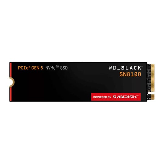 Refurbished WD Black SN8100 1TB M.2 NVMe PCIe 5.0 NVMe SSD / Solid State Drive