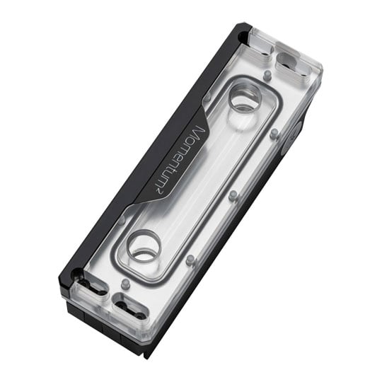 EK-Quantum Momentum² Quad Aluminium RAM Heatsinks & Water Block Kit : image 1