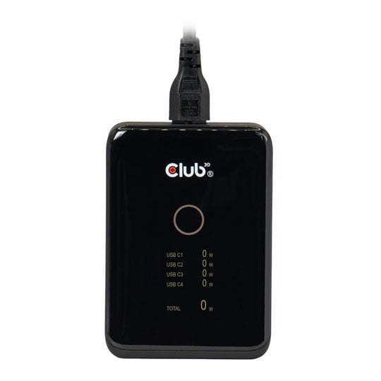 Club3D CAC-1933 4-Port USB-C 240W GaN Charging Station : image 3