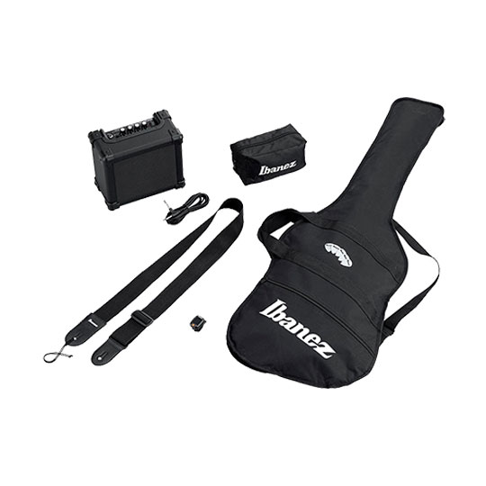 (B-Stock) Ibanez IJRX20E-BKN GIO RG Series, Jumpstart Electric Guitar Pack, Black Night : image 3