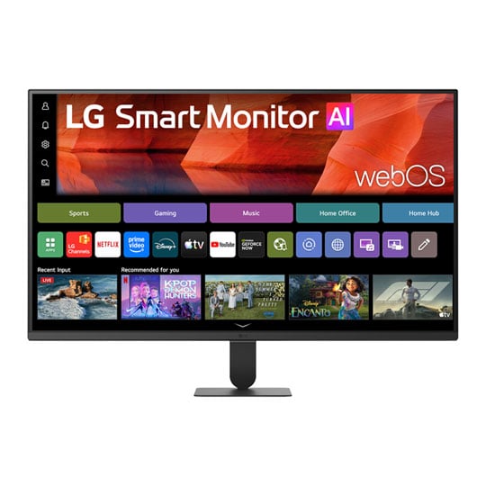 LG Smart Monitor AI U5s 32U501SB-B 32” Full HD 120Hz  HDR10 VA Smart Ai Monitor : image 1