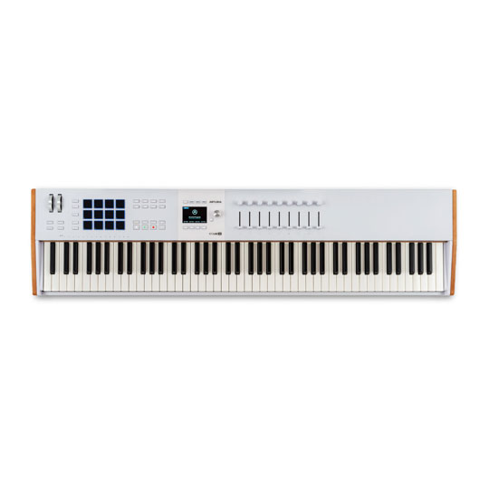 (Open Box) Arturia Keylab 88 MkIII Advanced MIDI Controller - White : image 4