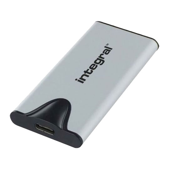Integral SlimXpress Pro 1TB USB 3.2 Gen2x2 Silver Portable External SSD