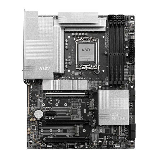 MSI PRO Z890-P Wi-Fi Motherboard + Intel Core Ultra 5 245K Processor Bundle : image 2