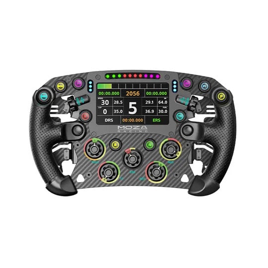 MOZA FSR V2 Formula Wheel Aluminium-alloy RGB Backlit Quick Release Steering Wheel : image 2