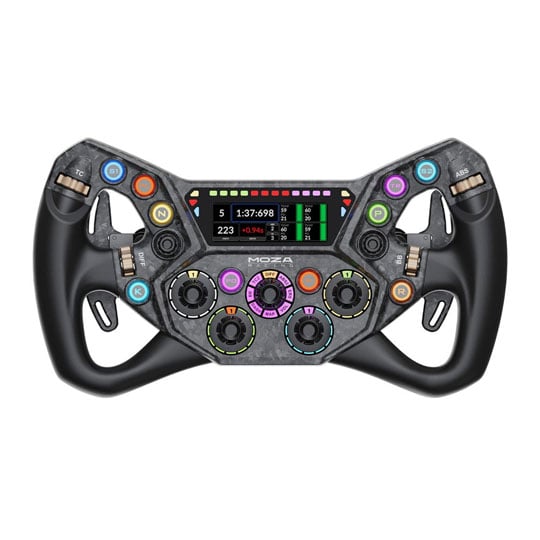 MOZA Racing KS Pro Carbon-fibre Hall Effect RGB Racing Wheel : image 2