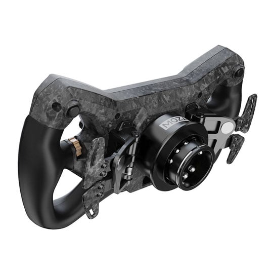 MOZA Racing KS Pro Carbon-fibre Hall Effect RGB Racing Wheel : image 3