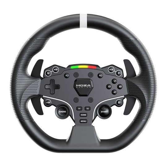 MOZA R5 Pro Racing Simulator Wheelbase + Wheel + Pedals Bundle : image 2