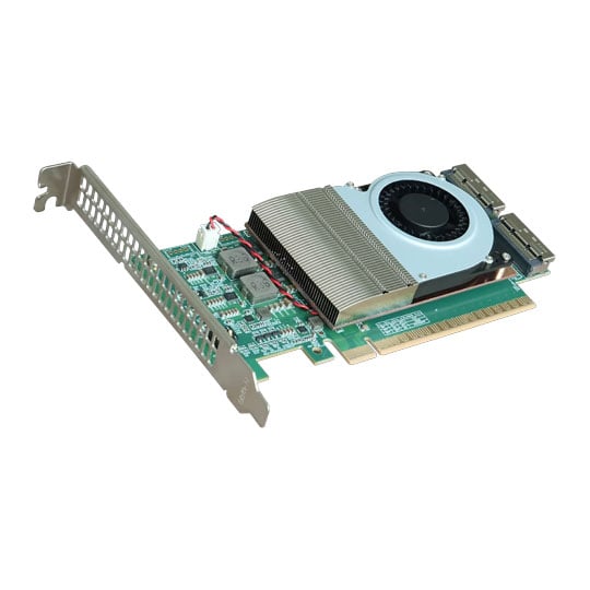 Highpoint Rocket 1624L SFF-1016 x8 PCIe Gen5 x16 NVMe Expansion Card : image 3