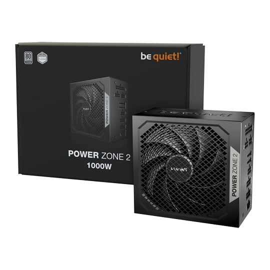 be quiet! Power Zone 2 1000 Watt Fully Modular 80+ Platinum ATX 3.1 Power Supply : image 1
