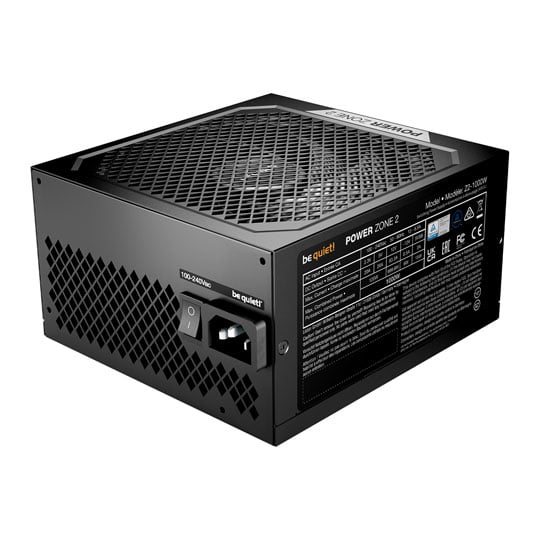 be quiet! Power Zone 2 1000 Watt Fully Modular 80+ Platinum ATX 3.1 Power Supply : image 3