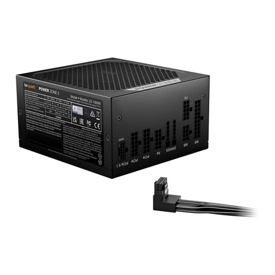 be quiet! Power Zone 2 1000 Watt Fully Modular 80+ Platinum ATX 3.1 Power Supply : image 4