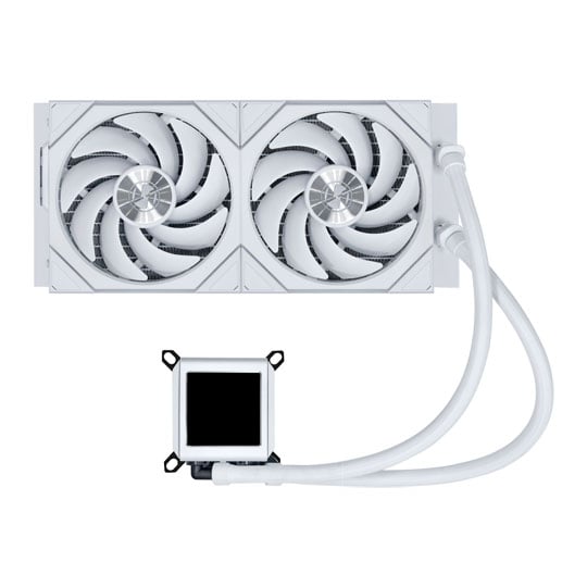 Lian Li Galahad II LCD 280 White with UNI FAN TL 140 Wireless ARGB Fans : image 3
