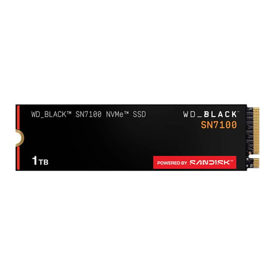 Refurbished Sandisk WD Black SN7100 1TB M.2 PCIe NVMe SSD/Solid State Drive