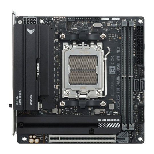 Refurbished ASUS TUF Gaming B850I Wi-Fi NEO AM5 DDR5 PCIe 5.0 mITX Motherboard : image 2