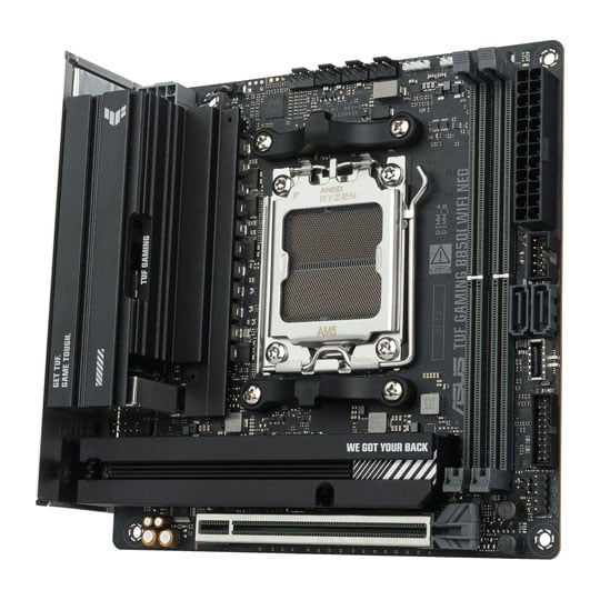 Refurbished ASUS TUF Gaming B850I Wi-Fi NEO AM5 DDR5 PCIe 5.0 mITX Motherboard : image 3