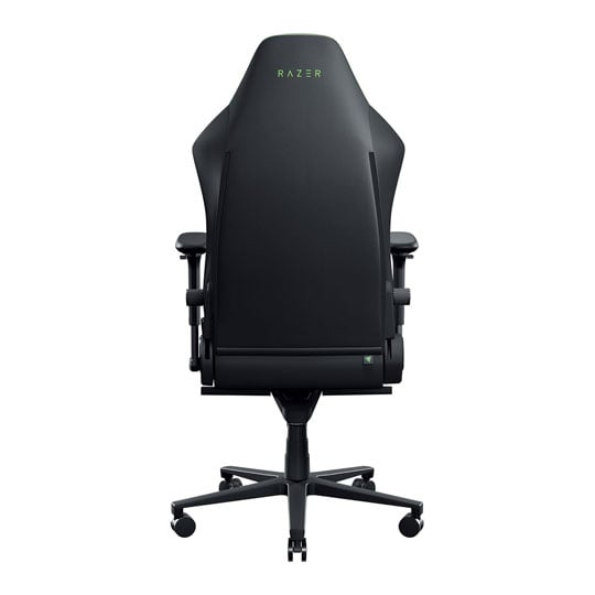 Iskur V2 NewGen Black / Green EPU Leather Adjustable Gaming Chair : image 3