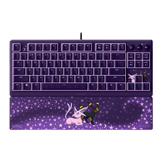 Razer Ornata V3 Tenkeyless Pokémon Espeon / Umbreon Ed Wired Mecha-Membrane US RGB Gaming Keyboard : image 2