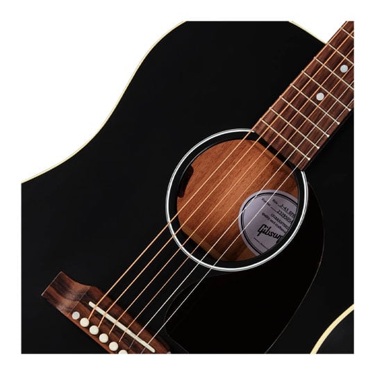 Gibson J-45 Special Satin Ebony : image 2