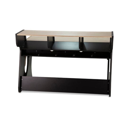 Zaor - Miza 88 XL FLEX Workstation Desk (Black Oak) : image 2