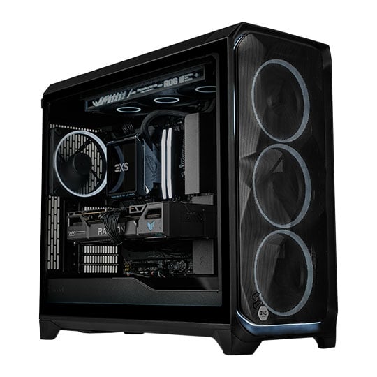 3XS Vengeance RX, 16GB RX 9070XT, AMD Ryzen 7 9850X3D, 32GB DDR5, 2TB M.2 SSD, SCAN Gaming PC 3XS Vengeance RX, 16GB RX 9070XT, AMD Ryzen 7 9850X3D, 32GB DDR5, 2TB M.2 SSD, SCAN Gaming PC