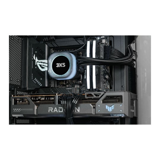 3XS Vengeance Air, 16GB RX 9070XT, AMD Ryzen 7 9850X3D, 64GB DDR5, 2TB M.2 SSD, SCAN Gaming PC : image 3