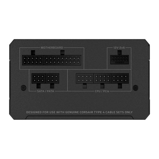 CORSAIR RM850e ThermalProtect 850W Fully Modular Cybenetics Platinum ATX 3.1 Black Power Supply : image 3