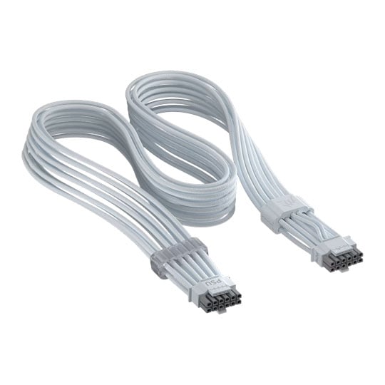CORSAIR RM850e ThermalProtect 850W Fully Modular Cybenetics Platinum ATX 3.1 White Power Supply : image 4