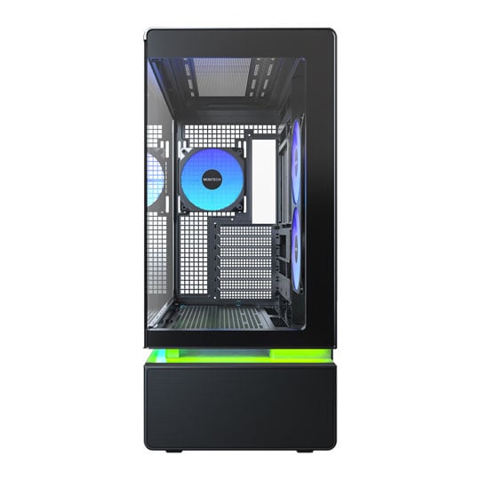Montech TG7 Black RGB Mid Tower Tempered Glass PC Case : image 2