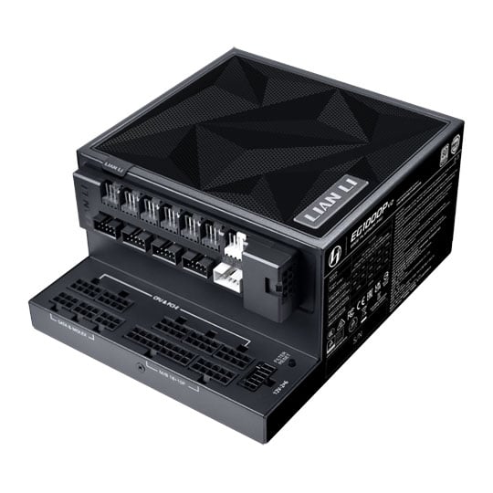 Lian Li EDGE Platinum V2 1000W Cybenetics Platinum ATX 3.1 Black Power Supply with EDGE Hub V2 Lian Li EDGE Platinum V2 1000W Cybenetics Platinum ATX 3.1 Black Power Supply with EDGE Hub V2