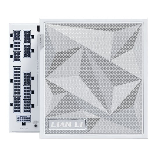 Lian Li EDGE Platinum V2 1200W Cybenetics Platinum ATX 3.1 White Power Supply with EDGE Hub V2 Lian Li EDGE Platinum V2 1200W Cybenetics Platinum ATX 3.1 White Power Supply with EDGE Hub V2