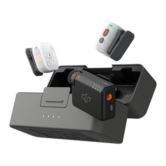 DJI Mic Mini 2S (2 TX + 1 RX + Charging Case) DJI Mic Mini 2S (2 TX + 1 RX + Charging Case)