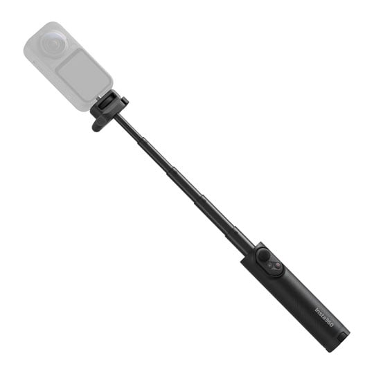 Insta360 Foldable Selfie Stick Remote Kit (Midnight Black) : image 2