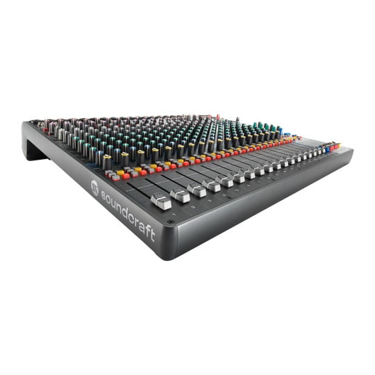Soundcraft Signature Plus 22 Analogue Mixer with Rack-Ear Mounts Soundcraft Signature Plus 22 Analogue Mixer with Rack-Ear Mounts