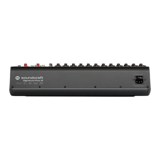 Soundcraft Signature Plus 16 Analogue Mixer with Rack-Ear Mounts : image 4
