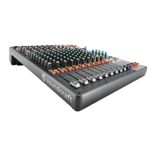 Soundcraft Signature Plus 12 Analogue Mixer with Rack-Ear Mounts Soundcraft Signature Plus 12 Analogue Mixer with Rack-Ear Mounts