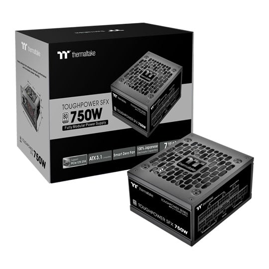 Thermaltake Toughpower SFX 750 Watt PCIE 5.1 Fully Modular 80+ Platinum PSU/Power Supply ATX3.1 : image 1