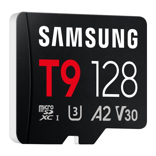 Samsung T9 128GB A2 V30 microSDXC UHS-I SD Card : image 2