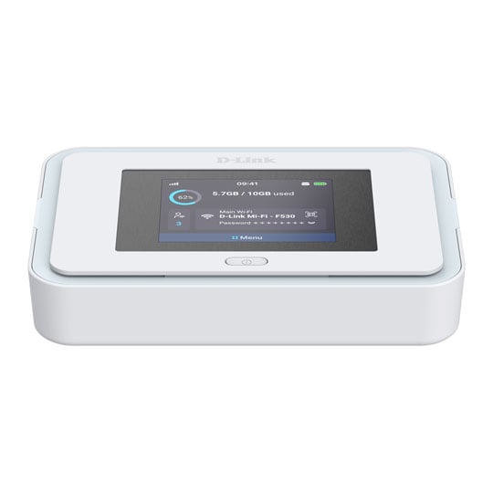 D-Link F530 5G NR AX3000 Wi-Fi 6 Mobile Hotspot D-Link F530 5G NR AX3000 Wi-Fi 6 Mobile Hotspot