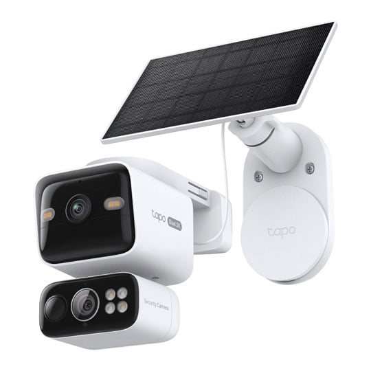 tp-link Tapo C93D Kit 2K Solar-Powered Dual-Lens Pan / Tilt Outdoor Wi-Fi Security Camera : image 2