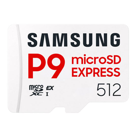 Samsung P9 512Gb A1 V30 MicroSDXC UHS-I Express Card : image 1