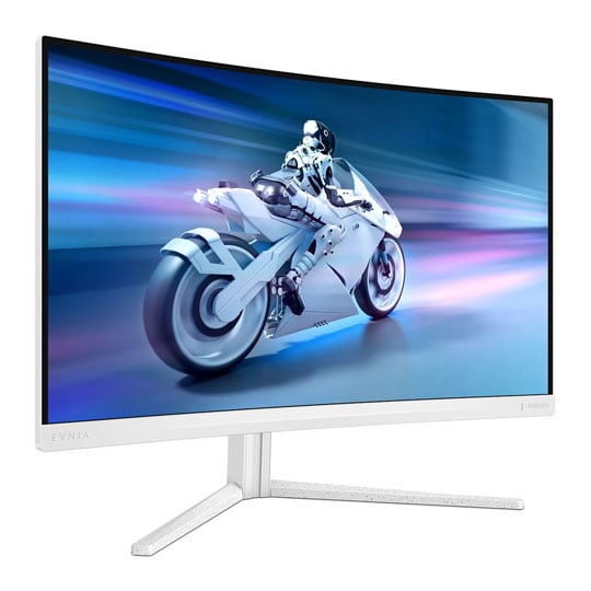 Open Box Philips Evnia 27" QHD 180Hz Adaptive Sync VA Curved Gaming Monitor Height/Swivel/Tillt : image 2